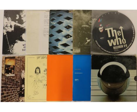 THE WHO LPs - A brilliant collection of 20 x12" releases including singles and LPs from the Who. Condition varies but is gene