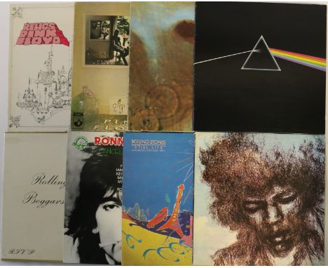 CLASSIC ROCK/PROG - Ace collection of 48 x (almost entirely) LPs. Artists/titles include Pink Floyd (x4) - DSOTM (SHVL 804 A1