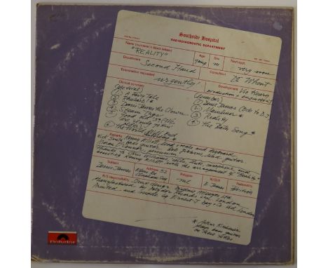 SECOND HAND - REALITY - You would barely believe that this original LP is second hand! Polydor 583045. The record is in Ex+ o