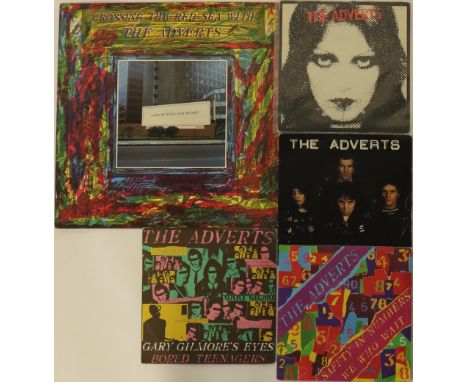 THE ADVERTS - Cracking pack of the band's early discography with their 1st LP and the first 4 x 7" (all original UK issues). 