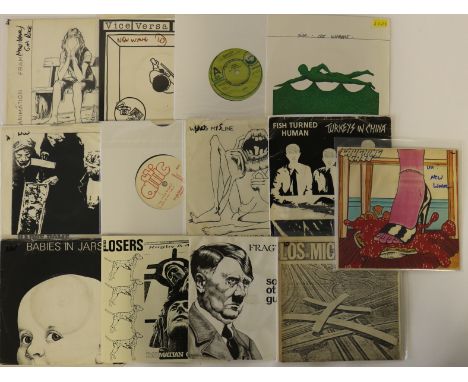 NEW WAVE - A simply great new wave lot with 14 x 7" releases, featuring a mix of EPs and singles. Vinyl condition is generall