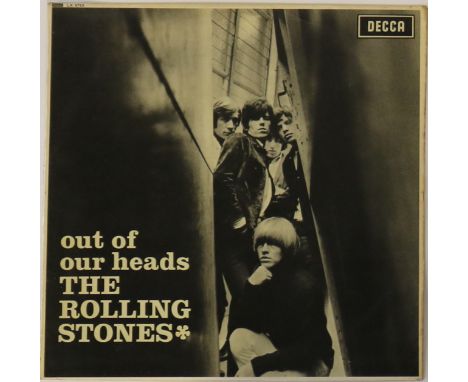 THE ROLLING STONES - OUT OF OUR HEADS - A brilliant condition original UK copy of the stomping 1965 LP (mono Decca unboxed LK