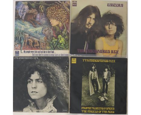 T. REX - Storming selection of the band's first 4 x studio LPs, all original UK pressings presented in superb condition! Titl