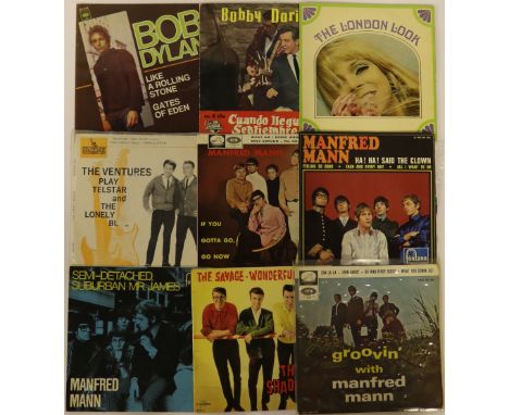 60s EPs - Great collection of 81 x 50s/60s artists Eps. To include releases from the likes of Bob Dylan (Spanish issue of Lik