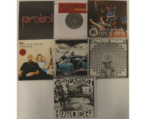 ROCK 7" RELEASES - Seven records here with 2 x Monster Magnet, 4 x Queens of the Stone Age and 1 x Probot. Monster Magnet are