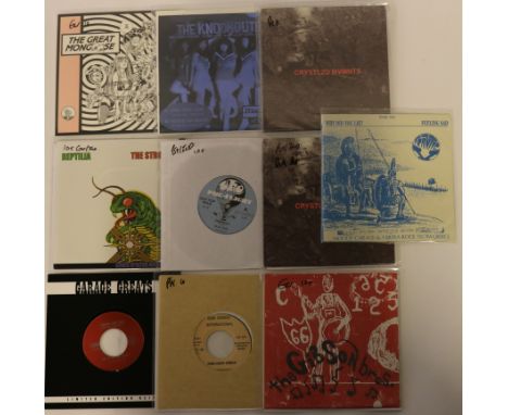 GARAGE/PSYCH/INDIE 7" SINGLES - An alluring collection of 10 x 7" singles in immaculate condition, all Ex+/Ex+. Artist/titles