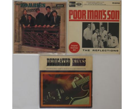 60s EP RARITIES - Excellent bundle of 3 x sought after EPs. Titles are The Zombies - S/T (DFE 8598 - Ex+/Ex a great copy), Th