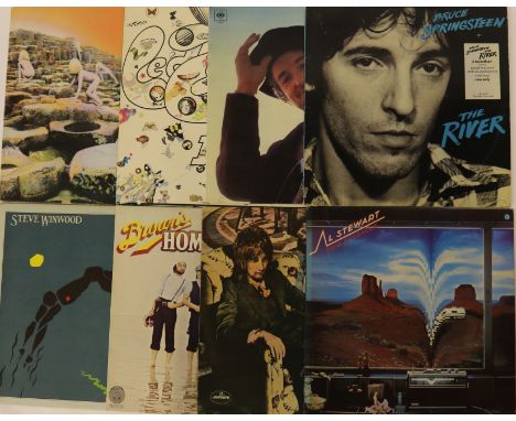 ROCK/POP JOB LOT - A wide selection of 98 x LPs, in variable condition with a mixture of original and latter issues. Artist h