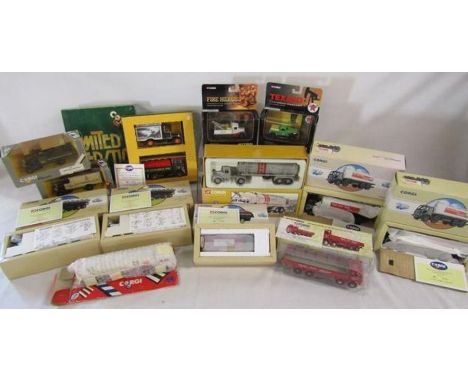 Corgi Limited Edition, Classics tankers, Texaco and Fire Fighters etc