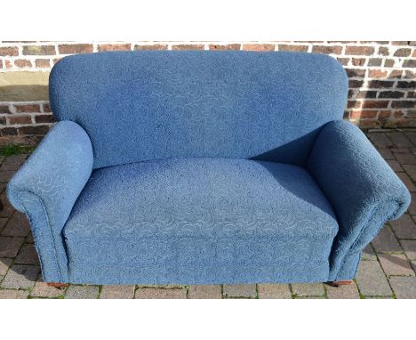 Art Deco drop end sofa L 158cm