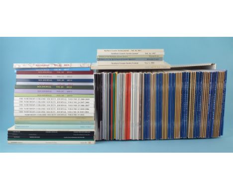 Northern Ceramic Society reference material, to include Newsletters 123 (September 2001) to 190 (June 2018) (lacking number 1