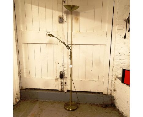 A Mother &amp; Child dimmable floor lamp, by Searchlight Electric, H182cm 