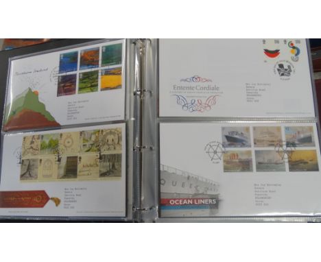 Stamps - Ring binder GB First Day Covers  