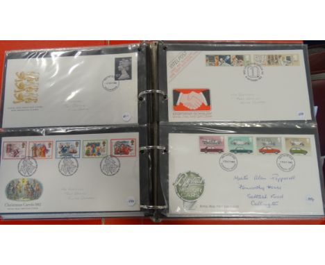 Stamps - Ring binder GB First Day Covers  