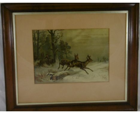 Print - Deer Hunting  