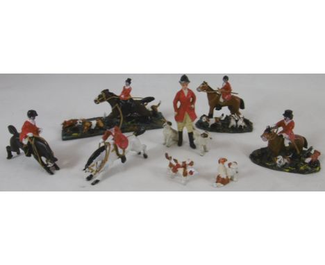 German cast lead Hunting figures  