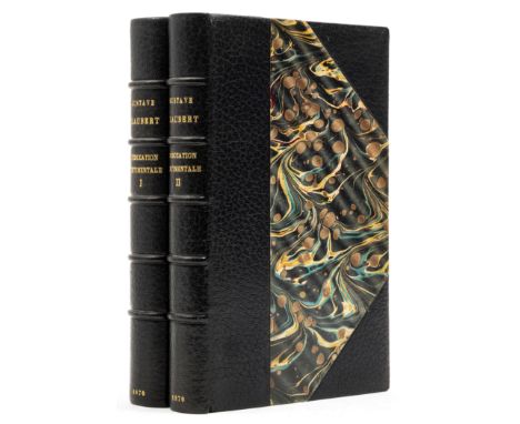 Flaubert (Gustave) L'&Eacute;ducation Sentimentale, 2 vol., first edition, 32pp. publisher's catalogue at end of vol.2, origi