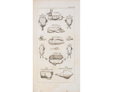 Cookery.- Collingwood (Francis) and John Woollams. The Universal cook, and city and country housekeeper. Containing all the v
