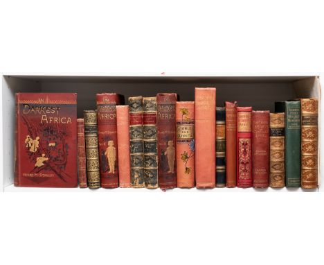 Africa.- Stanley (Henry Morton) In Darkest Africa, 2 vol., first edition, frontispieces, plates and illustrations, 3 folding 