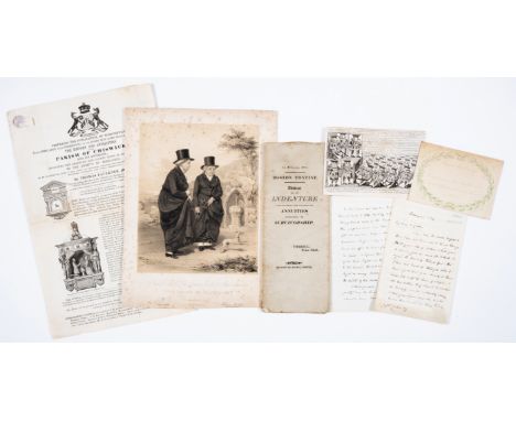 Prospectus.- Preparing for publication, by subscription, to be dedicated, with permission, to the Right Hon. Lord Holland, F.