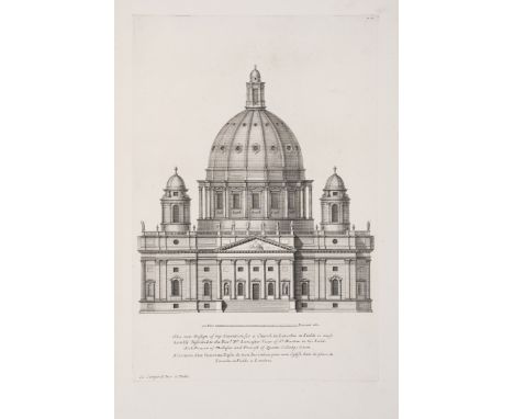 Architecture.- Campbell (Colen) Vitruvius Britannicus, or the British Architect, containing the plans, elevations and section