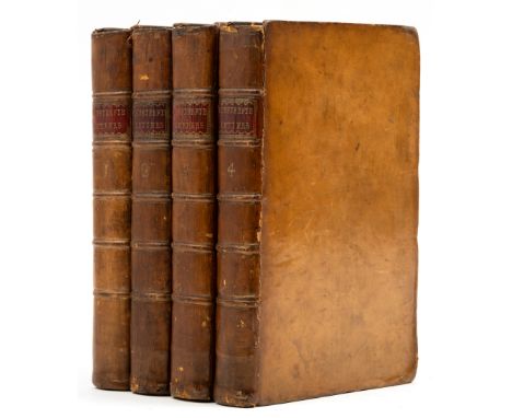 Chesterfield (Philip Dormer, Earl of) Letters Written ... to his Son Philip Stanhope, Esq, 4 vol., second edition, half-title