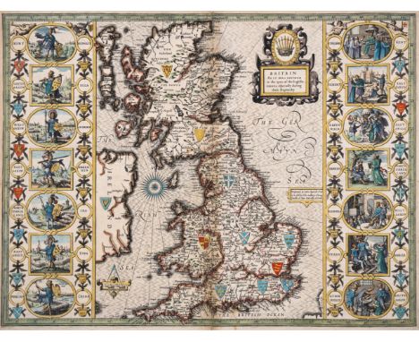 British Isles.- Speed (John)&nbsp;Britain&nbsp;as&nbsp;it&nbsp;was&nbsp;devided&nbsp;in the tyme of the Englishe Saxons espec