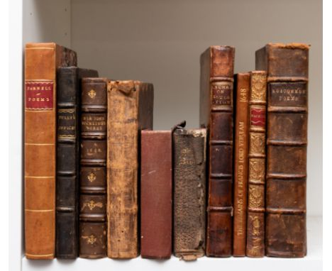 Roscommon (Wentworth Dillon, Earl of) Poems, by the Earl of Roscommon..., first edition,&nbsp;worming to first few leaves and