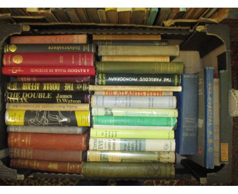 Books - (2 boxes) including A Dish of Apples by Eden Philpotts, illus by Arthur Rackham, pub Hodder &amp; Stoughton (1921); A