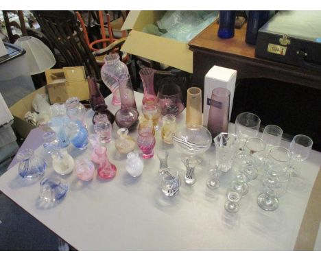 A collection of Caithness glass together with some drinking glassesLocation: 
