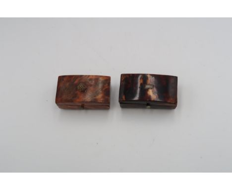 Two small patch boxes. 