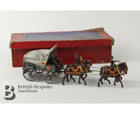 Britain's Royal Army Medical Corps (Red Cross) set, nr 145, housed in the original box.&nbsp;