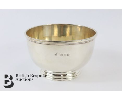 A silver sugar bowl, dated 1928, mm CS&amp;H, approx.180 gms