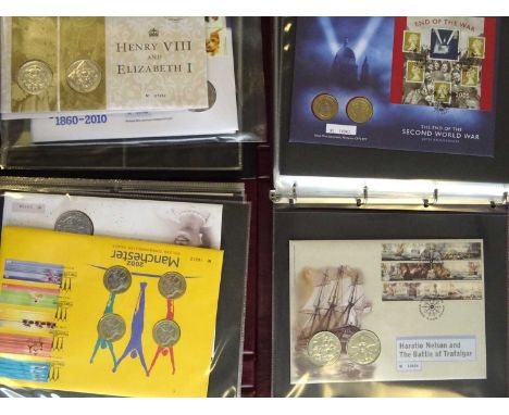 Great Britain First Day and commemorative cover collection neatly presented in seven binders (six are Royal Mail), 1992 to 20