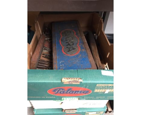 THREE BOXES OF TOOLS INC SOCKET SET