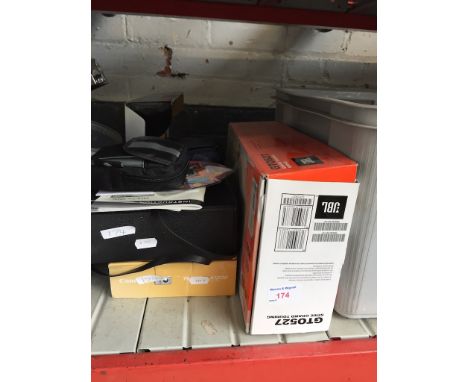 CAR SPEAKER, CAMERA AND OTHER ITEMS