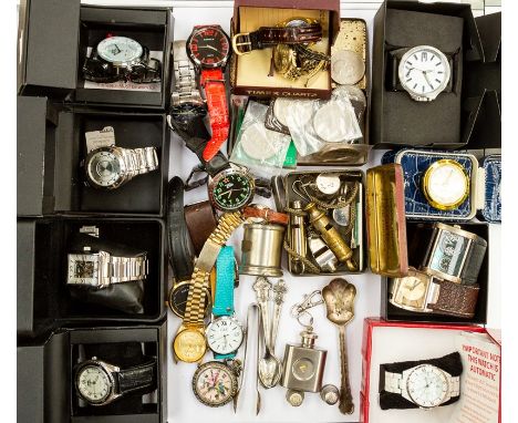 A collection of various ladies and gents dress watches to include Citizen, C&amp;C, Sekonda, Badus, Slazenger, Marcel Drucker