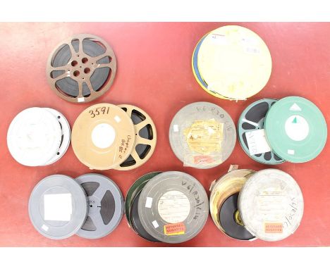 Nine reels of film in eight cans all New Zealand interest, featuring "A Portrait of Southland" in three cans in negative form