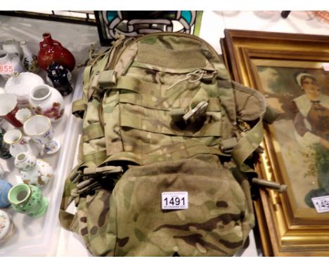 Current issue British Army 17L combat rucksack. UK P&amp;P Group 1 (£16+VAT for the first lot and £2+VAT for subsequent lots)