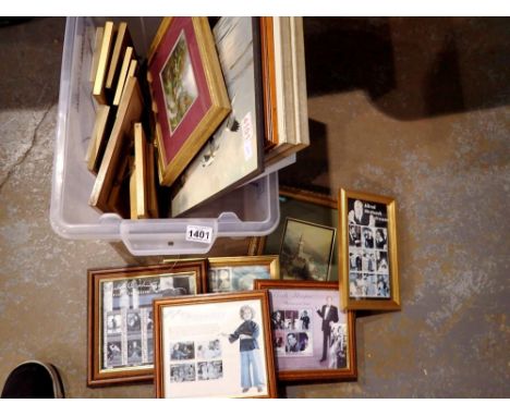 Quantity of mixed pictures and prints. Not available for in-house P&amp;P 