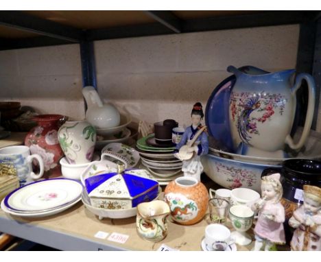 Large quantity of mixed ceramics  including Doulton, Royal Albert, Poole, Noritake, Copeland . Not available for in-house P&a