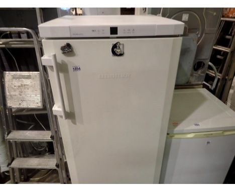 Liebherr upright freezer. All electrical items in this lot have been PAT tested for safety and have passed. This does not con