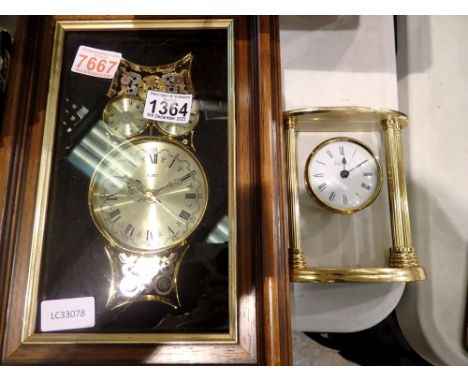 Steampunk clock and another. Not available for in-house P&amp;P 