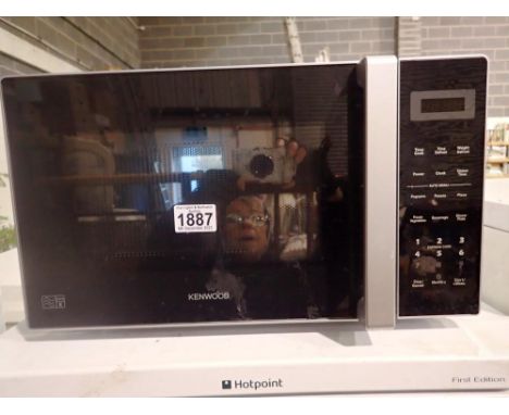 Kenwood microwave. All electrical items in this lot have been PAT tested for safety and have passed. This does not confirm th
