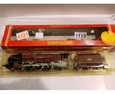 Hornby City of Liverpool OO gauge train. UK P&amp;P Group 1 (£16+VAT for the first lot and £2+VAT for subsequent lots) 