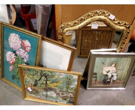 Mixed pictures, prints and mirrors. Not available for in-house P&amp;P