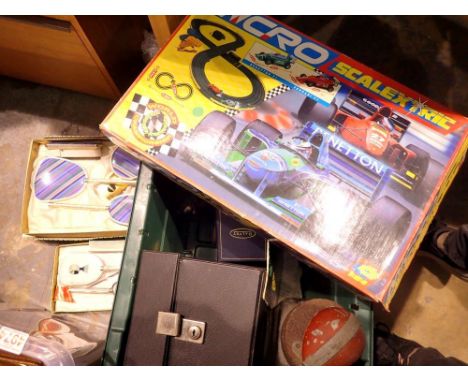 Mixed items including singles, clock and games etc. Not available for in-house P&amp;P 