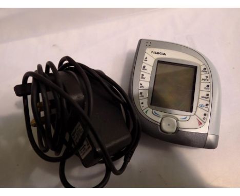 Nokia 7600 mobile phone. UK P&amp;P Group 1 (£16+VAT for the first lot and £2+VAT for subsequent lots) 