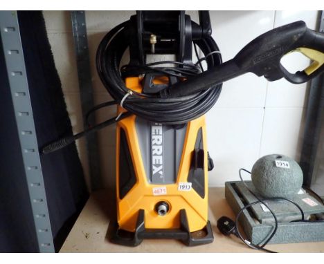 Ferrex jet washer. All electrical items in this lot have been PAT tested for safety and have passed. This does not confirm th
