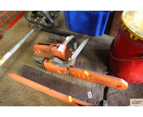 A Husqvarna 335XPT petrol chainsaw